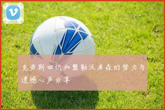 克劳斯回忆加盟勒沃库森的努力与遗憾心声分享